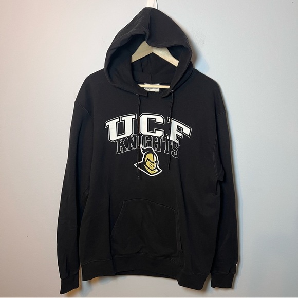 UCF Knights Hoodie Men’s L University Central Florida Black Champion Sweatshirt - Picture 1 of 6